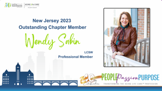 Aging Life Care Association. 2023 NJ Chapter Outstanging Member Wendy Sabin